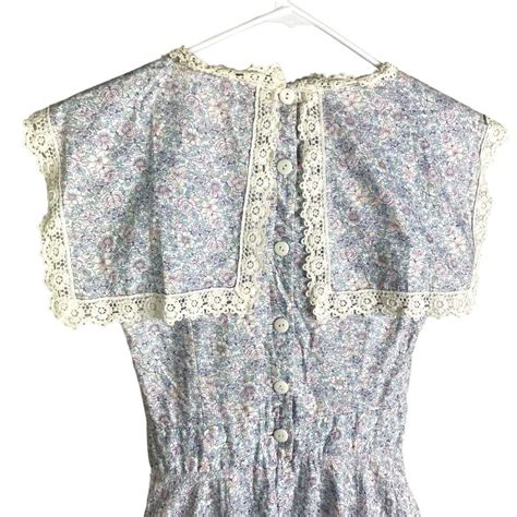 Vintage Gunne Sax Jessica Mcclintock Dress Depop