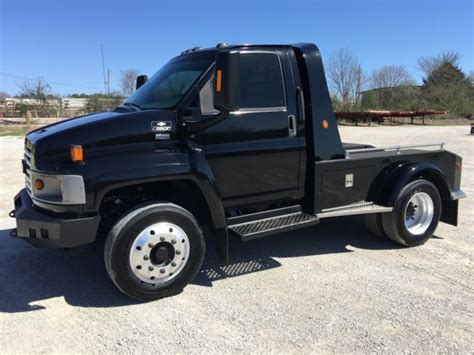 2003 Chevy C5500 Kodiak Monroe Western Hauler Bed Duramax Diesel Bumper Clean