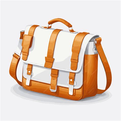 Premium Vector Messenger Bag Vector On A White Background