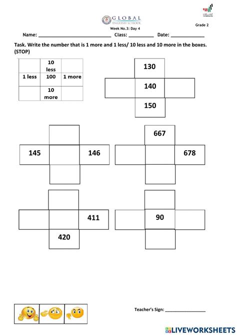 Math More Or Less Worksheet Live Worksheets