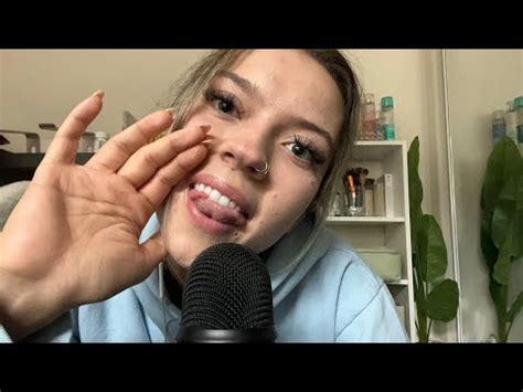 ASMR NO TALKING HIGH VOLUME FAST AND WET SLOW MOUTH SOUNDS DRY FAST