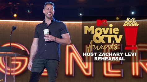 Mtv Movie And Tv Awards Rehearsals With Host Zachary Levi Youtube