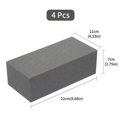 Pi Ces Mousse Florale S Che Pour Fleurs Artificielles Briques De