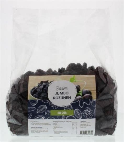 Mijnnatuurwinkel Blauwe Jumbo Rozijnen Kg Bol