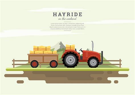 Hayride Free Vector 164609 Vector Art At Vecteezy