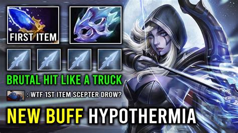 WTF 1st Item Scepter NEW 7 33 Hypothermia Drow Ranger Brutal Hit Like A