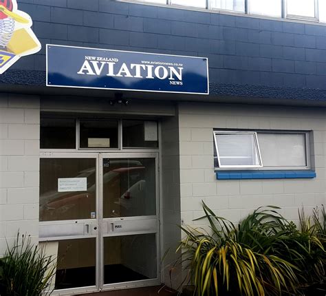 Acm Fascia Sign For New Zealand Aviation News By Speedy Signs Newton