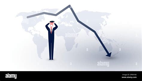 Global Economic Downfall Caused By The Corona Virus Pandemic Design