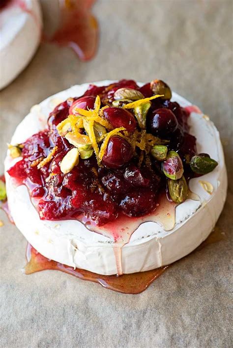 Cranberry And Pistachio Baked Brie Homemade Hooplah