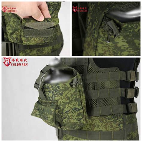 In US Russian Tactical Vest 6sh117 Molle Bags EMR Set Combat Equipment