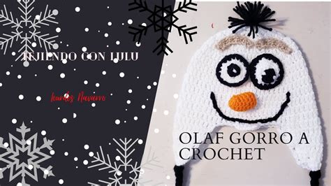 TEJE FACIL EL GORRO OLAF PARA TODAS LAS TALLAS YouTube