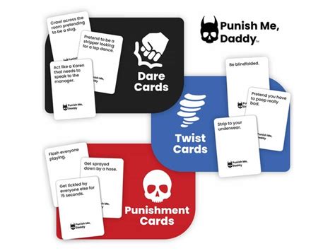 Punish Me Daddy Card Game The Awesomer