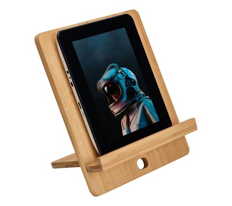 Support Pour Tablette Naturel Accessoire De Bureau But