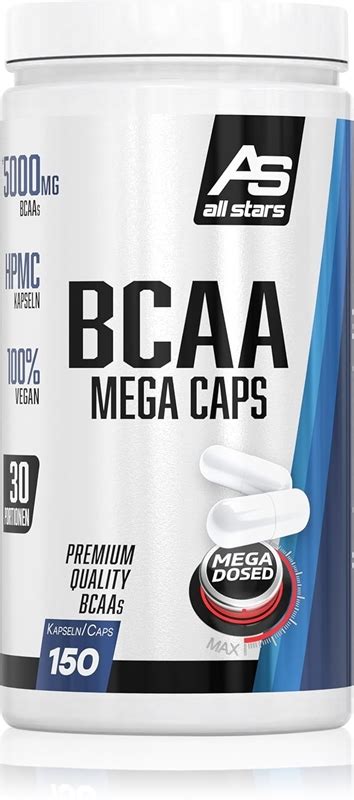 All Stars Bcaa Mega Caps Komplex Aminokyselin Vegan Notino Cz