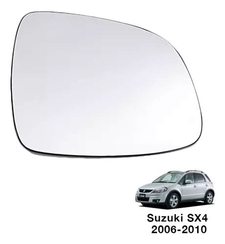 Luneta Espejo Retrovisor Suzuki Sx Derecho Cuotas Sin Inter S