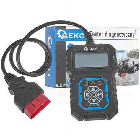 Geko Tester Diagnostyczny Interfejs Skaner Obd Ii T31 Miernik G02945 Erlipl