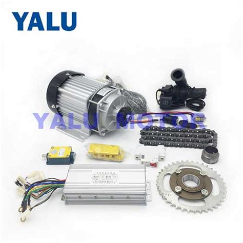 Rickshaw Brushless DC Motor Kit With 48V 750W BM1418ZXF BLDC Motor