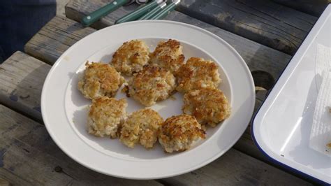 Egg White Battered Abalone Fritters Recipe Fritters Food Abalone Recipe