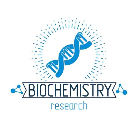 Modelo Vetorial De Fitas De Dna Humano O Logotipo Abstrato Conceitual