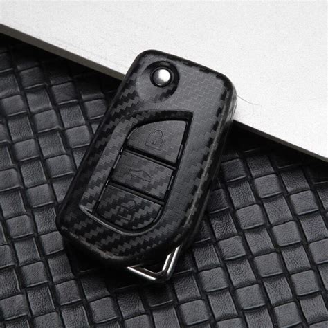 Funda Completa De Fibra De Carbono Abs Remota Para Llave De Coche