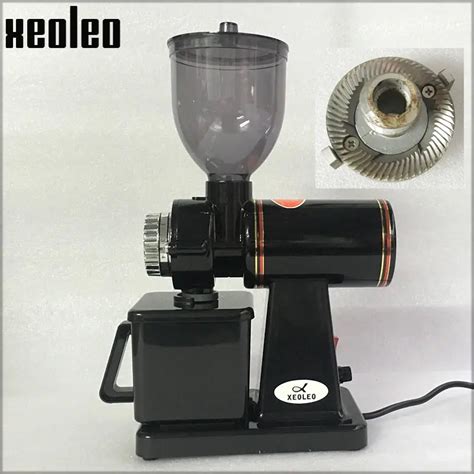 XEOLEO Household Coffee grinder 150W Electric Coffee grinder Black/Red ...