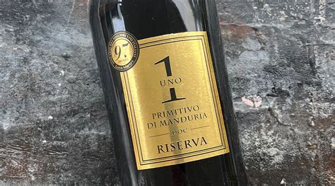 2019 Masseria La Volpe 1 Uno Primitivo Di Manduria Riserva Puglia