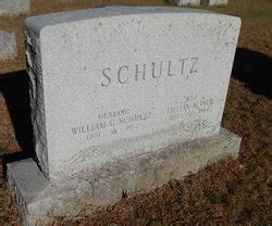 William G Schultz M Morial Find A Grave