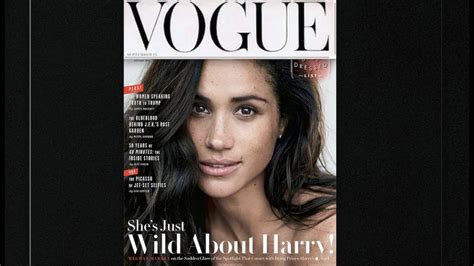 Meghan Markle To Have Column In Us Vogue Magazine 2019 Youtube