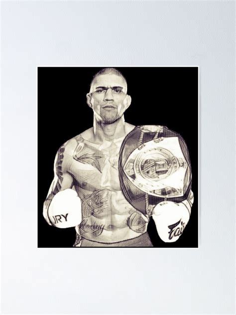 "Alex Pereira Glory Champion" Poster for Sale by RighttoFight | Redbubble