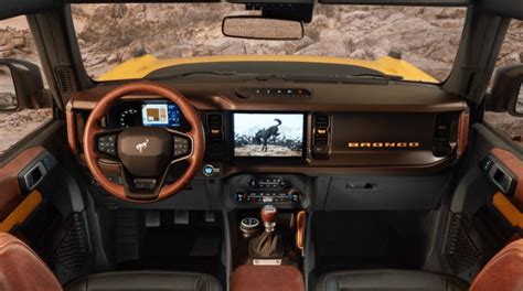 2022 Ford Bronco Interior Options - Latest News Update