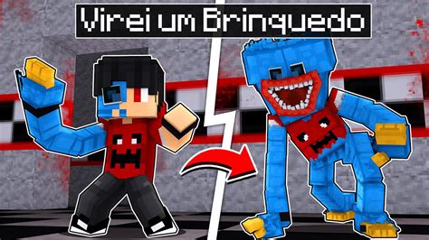 P3dru Virou Um Brinquedo Do Huggy Wuggy No Minecraft Youtube