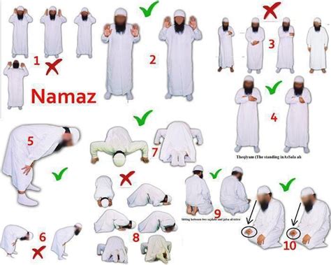 How To Pray Salah Namaaz And Its Posture Step By Step