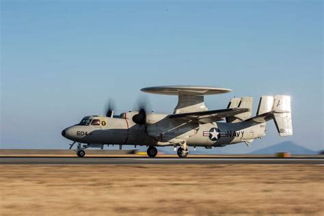 A U S Navy E 2D Advanced Hawkeye With Carrier Airborne NARA DVIDS