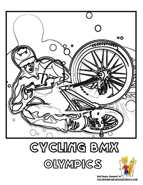 Bmx Coloring Pages - Coloring Home