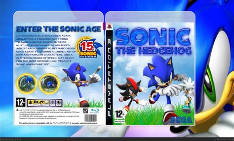 Viewing Full Size Sonic The Hedgehog Box Cover