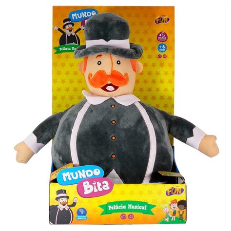 Pelucia Mundo Bita - Pelúcia Grande - Mundo Bita Com Sons - Fun - Ri Happy Brinquedos