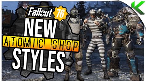 New Atomic Shop Outfits And Paintjobs Showcase Fallout 76 Youtube