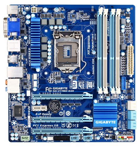 Gigabyte Ga Z Mx D H Intel Z Panther Point Chipset And Motherboard