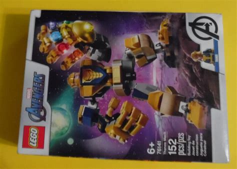 LEGO 76141 Marvel Avengers Thanos Mech 152 Piece Building Toy Set Kit