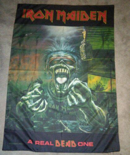 Iron Maiden Real Dead One Vintage Tapestry Banner EBay