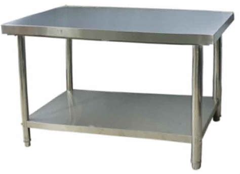 Tier Stainless Steel Worktable Win Wins Kitchen Commercial