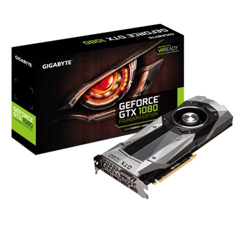 Geforce® Gtx 1080 Founders Edition 8g คุณสมบัติสำคัญ กราฟิกการ์ด Gigabyte Thailand