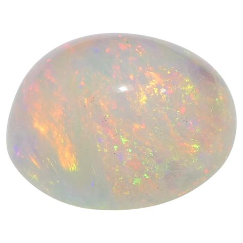 Ct Oval Cabochon White Welo Opal From Ethiopia For Sale At Stdibs