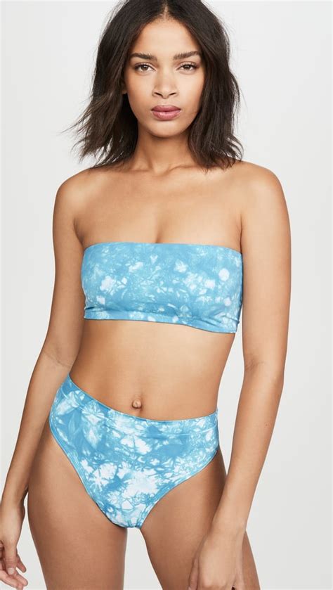 L Space Beach Wave Bikini Top And French Bikini Bottoms The Best Tie