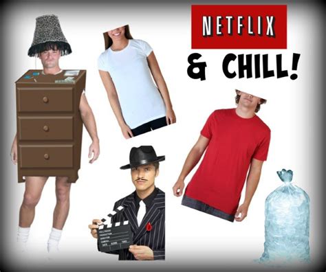 DIY Netflix And Chill Couples Halloween Costume Halloween Costumes Blog