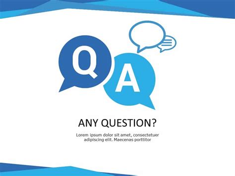 Q&A Slide Design For PowerPoint With Bullet Points, 46% OFF