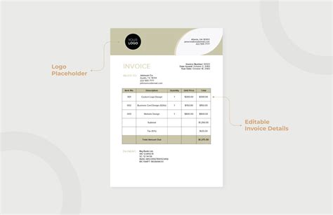 Invoice Word Template in Word - Download | Template.net