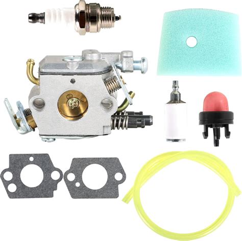 C1q El24 Carburetor With Air Filter Fuel Filter Kit For Husqvarna 123c 123l 123ld