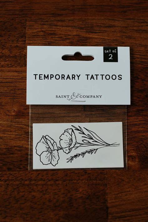 Golden Poppy Tattoo Kariella