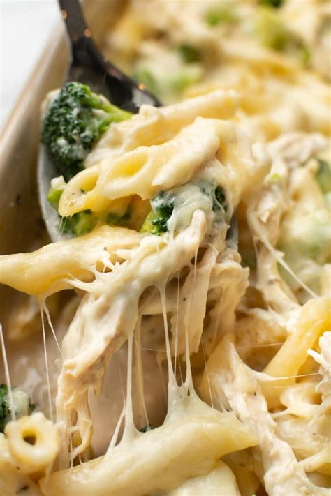 Chicken And Broccoli Alfredo Bake • Salt And Lavender